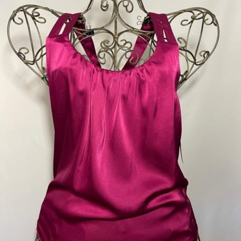 New York & Company Plum Tank Top